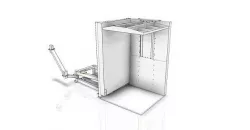 Pallet inverter 3D model