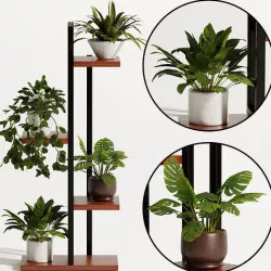 plant stand flower pot  Low-poly 3D model