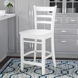 Prestbury Solid Wood 24 Bar Stool 3D model