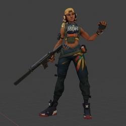 Valorant Raze Model raze valorant 3d | Page 1 | STLFinder