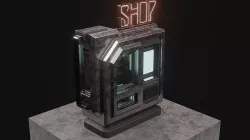 SCI-FI SHOP-VENDING MACHINE 3D model