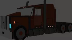 Semi Truck 3D model