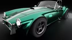 shellby cobra Low-poly 3D model