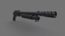 Shotgun 3D model