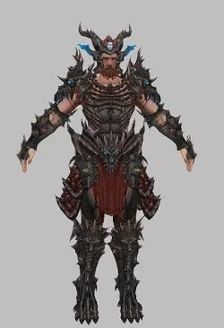 Skeleton Knight 3D model