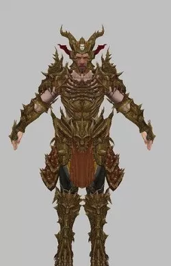 Skeleton Knight 3D model