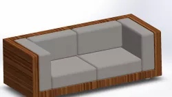 SOFA model 3D model
