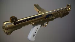 Sterling Mk 4 Low-poly 3D model