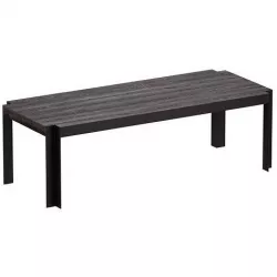 Stijl Black Wood Dining Table Crate and Barrel Low-poly 3D model