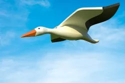 Stork  3D model