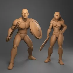 Stylized Human Basemesh 3D model