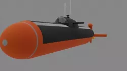 Submarine 3D model