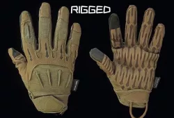 Tactical Sensor Gloves rigged Low-poly 3D model