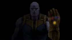 Thanos Low-poly 3D model
