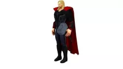 Thor odinson Low-poly 3D model