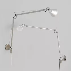 Tolomeo Wall Mount Lamp 3D model