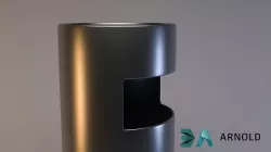 Trash can 3D model