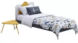 TRIO SINGLE BED by Nidi 3D model