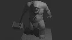 Troll 3D model