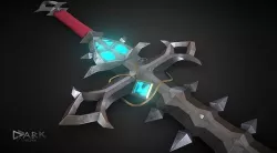Venthyr Greatsword Low-poly 3D model
