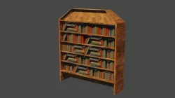Very Simple Bookshelf  3D model
