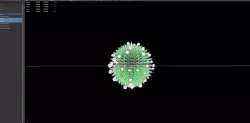 Virus 3D model