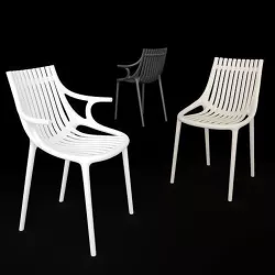 Vondom Ibiza chair and armchair 3D model