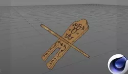 wall obj 3D model