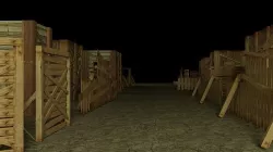 Wooden House Prototypes Low-poly 3D model