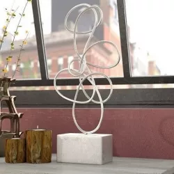 World Menagerie Metal Abstract Sculpture 3D model