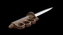 WW1 US 1918 Trench Knife 3D model