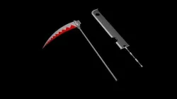 zabuzas sword and Soul  sowrd Naruto Low-poly 3D model