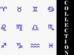 Zodiac Symbols - Full 3D model
