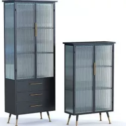 2 Cabinet La gomera 2 doors 3D model