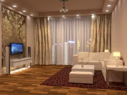 3D Interior Concept Render - Drawing Room 3D model