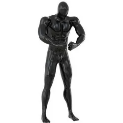 Abstract fitness mannequin with muscles 159 3D model