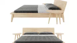 Aetas Bed by GG Designart 3D model