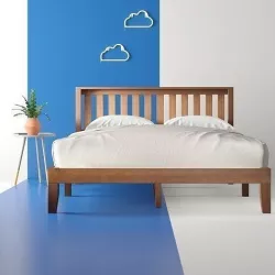 Aida Low Profile Platform Bed 3D model