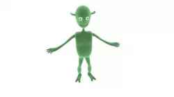  Alien Martian Droid 3D model