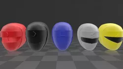 alien ranger Low-poly 3D model