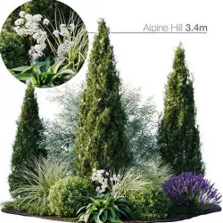 Alpine Hill  3D model