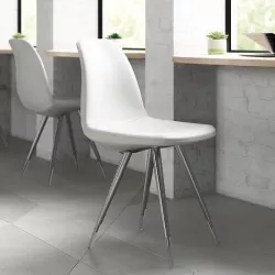 Angel Genuine Leather Upholstered Dining Chair 3D model