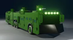 Armored car for the zombie apocalypse 3D model