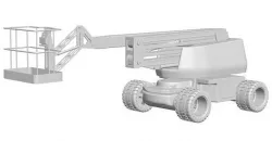 articulating lift 3D model