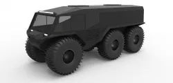 Atlas ATV 6x6 concept 3D model