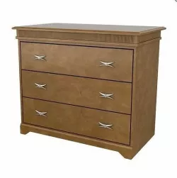 Avalon 3 Drawer Dresser Akin 3D model