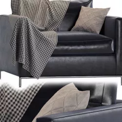 B and B Italia Project GEORGE Armchair 3D model