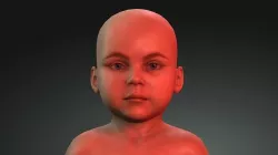 Babyluna - 4K Animasyon For game Low-poly 3D model