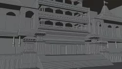 bahubali fort  3D model