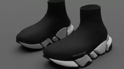 Balenciaga Sock Shoes Low-poly 3D model